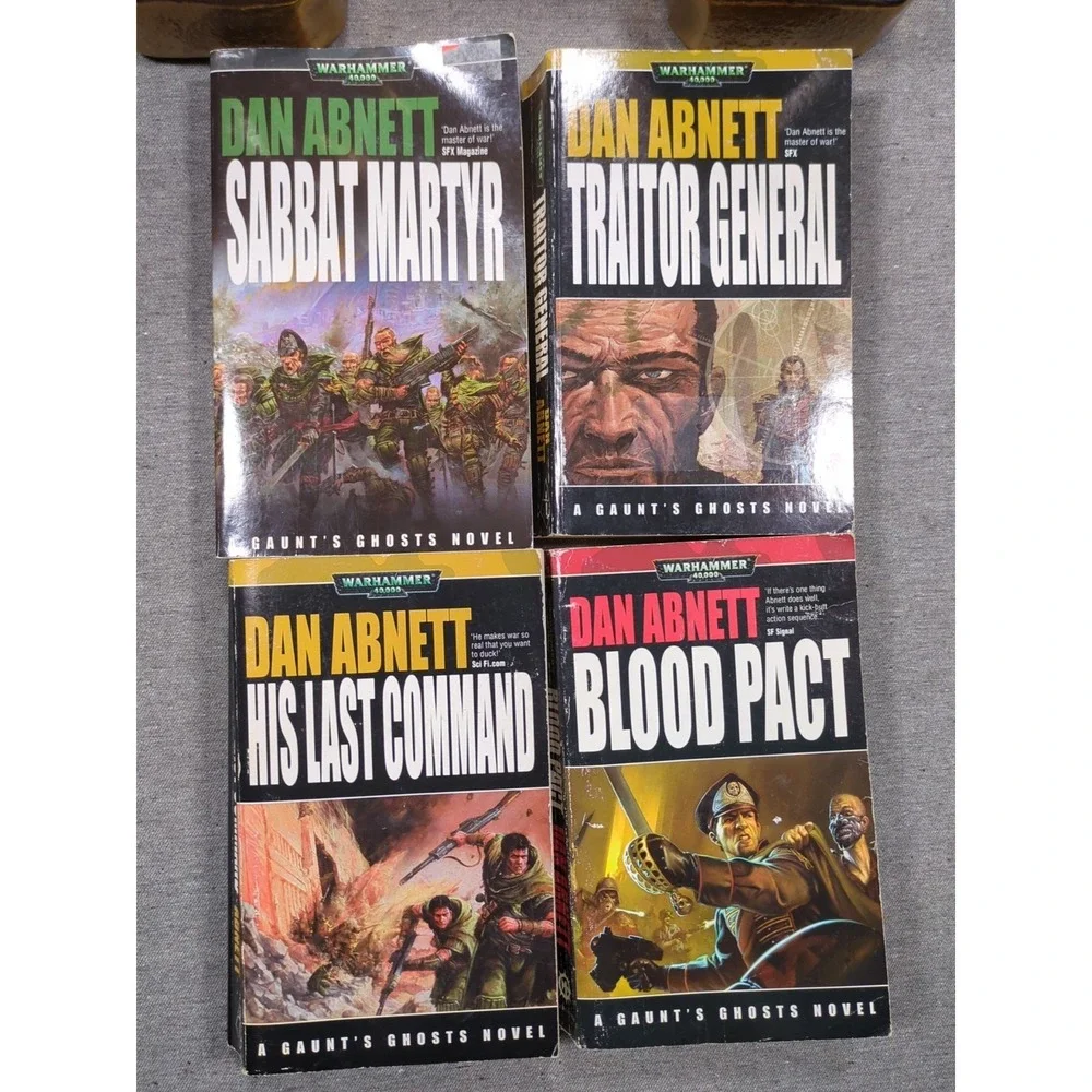 Gaunt's Ghosts Books 7-8-9 & 13 by Dan Abnett Warhammer‎ 40K